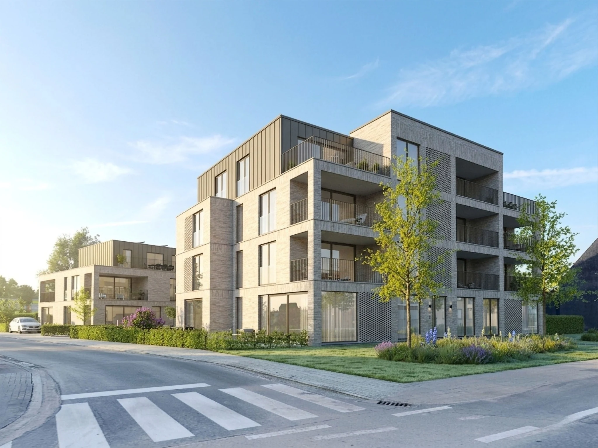 Huyze Dries exterieurvisualisatie