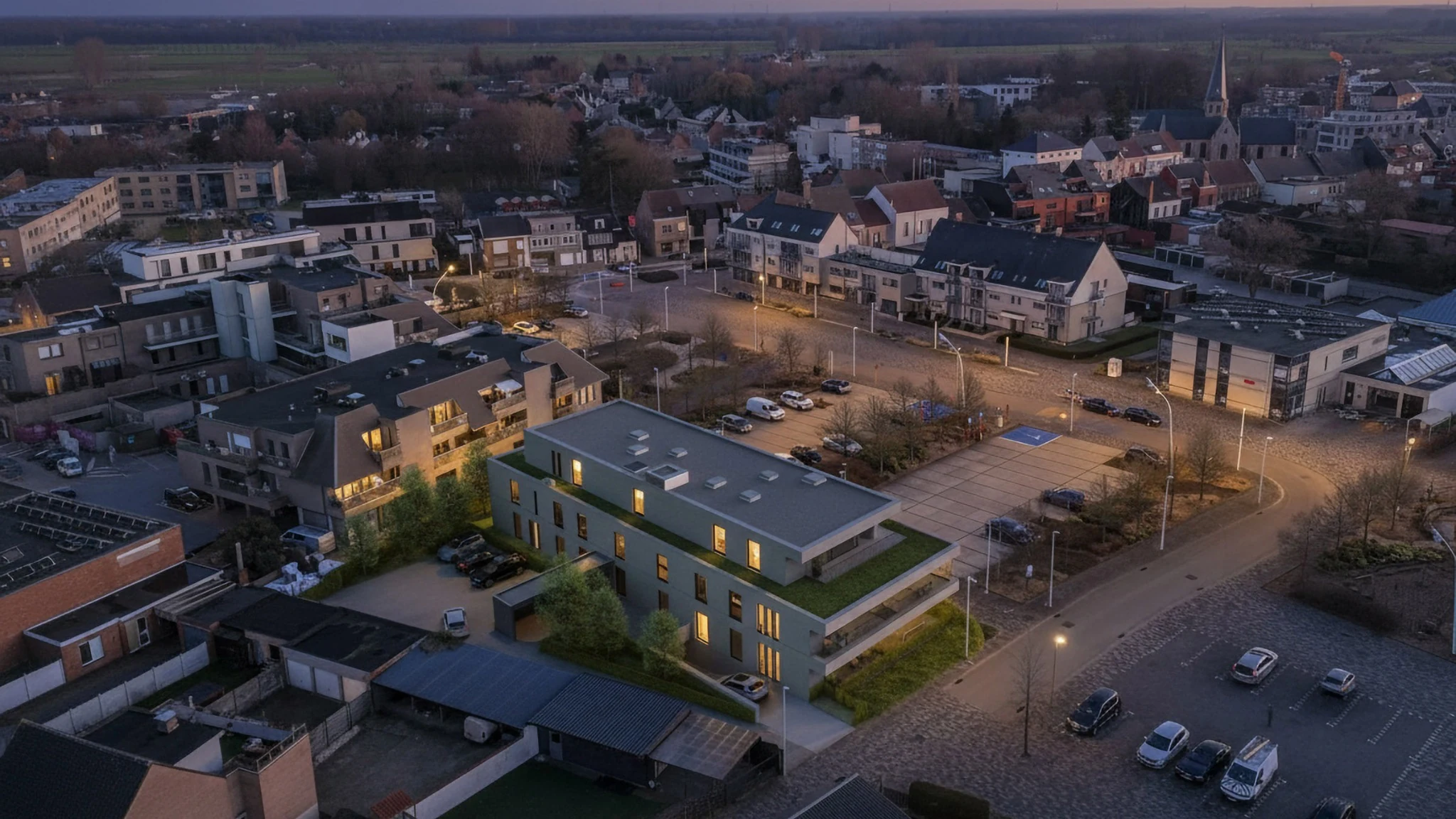 Jules Persynplein vanuit de lucht